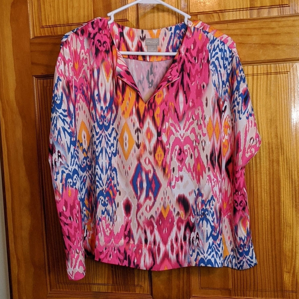 NWOT CHICO'S BLOUSE SZ.4